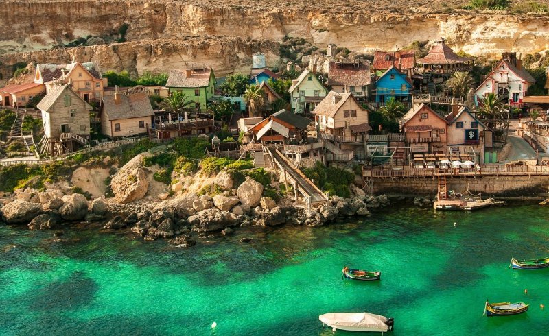 Popeye Village auf Malta