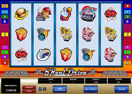 5 Reel Drive Screenshot