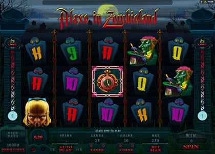 Alaxe in Zombieland Screenshot