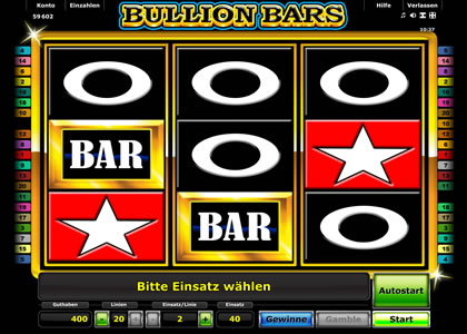 Bullion Bars Screenshot
