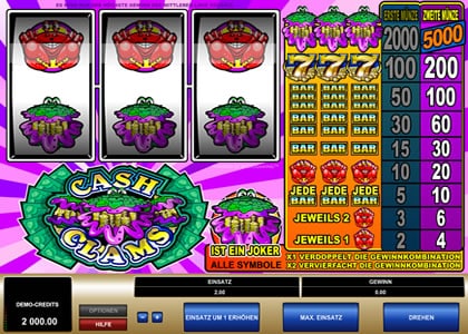 Cash Clams Screenshot