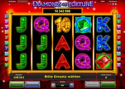 Diamonds of Fortune Screenshot