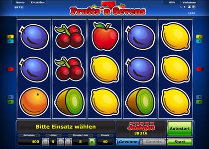 Fruits & Sevens Screenshot