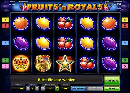 Fruits'n Royals Screenshot
