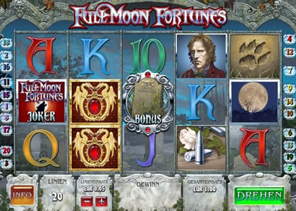 Full Moon Fortunes Screenshot