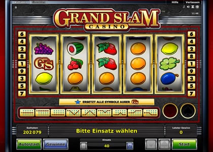 Grand Slam Casino Screenshot