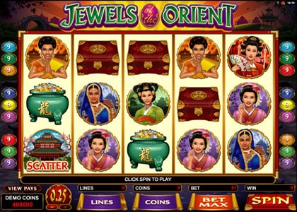 Jewels of the Orient Screenshot