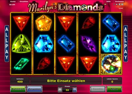 Marilyn's Diamonds Screenshot