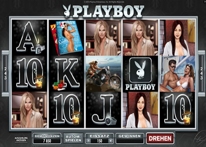 Playboy Online Slot Screenshot