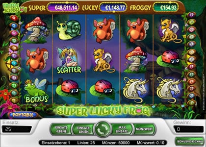 Super Lucky Frog Screenshot