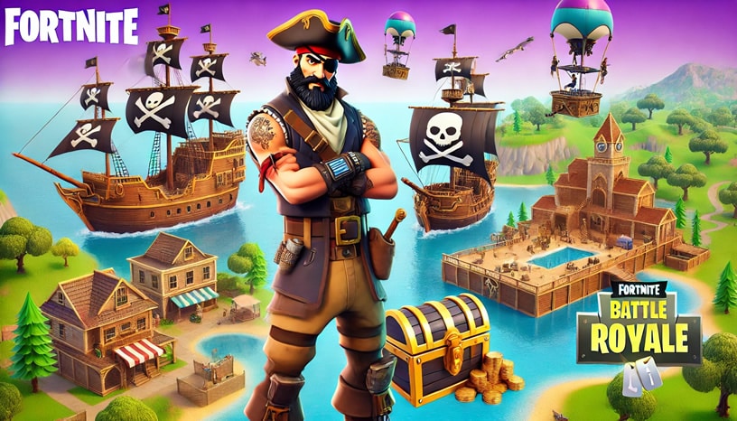 Jack Sparrow und Co: Fluch der Karibik in Fortnite